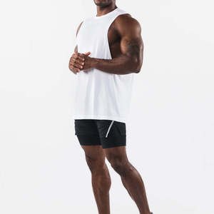 Camiseta sin Mangas para Hombre de Alta Calidad, Ropa Deportiva para Gimnasio y Entrenamiento, Transpirable, Fabricante OEM ODM - Product Image 4