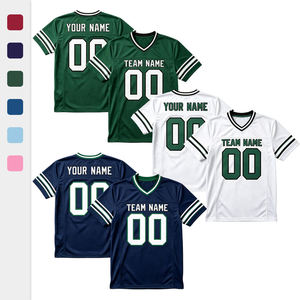 เสื้อฟุตบอลอเมริกันสไตล์ใหม่สำหรับแฟนทีมกีฬา ใส่สบาย ระบายอากาศได้ดี พร้อมชื่อและหมายเลขส่วนตัว - Product Image 6