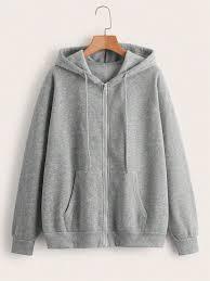 เสื้อฮู้ดสตรีทแวร์ผู้ชายแบบสั่งทำ - คุณภาพสูง ผ้าฝ้ายฟลีซ 100% สีดำล้วน มีกระเป๋า - Product Image 3