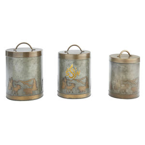 Contenedor Elegante y de Calidad para Almacenamiento de Vegetales, Diseño Simple y Ecológico, Recipiente Galvanizado para Accesorios de Cocina al Mejor Precio - Product Image 4