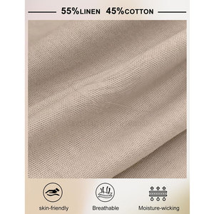 Pantalon Homme Écologique Mi-long 100% Coton Coupe Droite Décontracté Qualité Supérieure Séchage Rapide Respirant – Prix Usine – Meilleures Ventes - Product Image 6