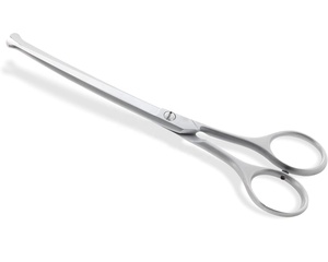 Nuevas tijeras para mascotas con superficie de corte curva para el cuidado de perros y gatos, todas las mascotas usan tijeras para cortar el pelo, borde de micro dentado plateado - Product Image 6