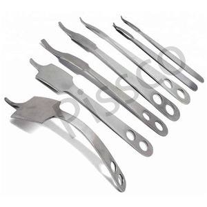 Rétracteur chirurgical Hohmann PISSCO, levier osseux, rétracteur Hohmann, rétracteur chirurgical de haute précision, chirurgie orthopédique, 1 pièce - Product Image 2