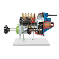 Bomba de Inyección en Línea Controlada Eléctricamente, Modelo Desmontado (EDC), Herramienta de Enseñanza para Desmontaje de Automóviles, Equipo Educativo