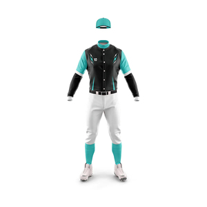 Uniformes de Béisbol Personalizados de Alta Calidad con Logotipo, Sublimados, Transpirables, de Secado Rápido, Conjuntos Cortos para Equipos, Diseños Personalizados, Lisos - Product Image 4