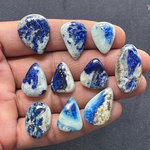 Natural Blue Afghanite Gemstone Cabochon Wholesale Loose Stone for Jewelry Making & Healing Crystals BY MAHNAJ GEMS - Product Image 6