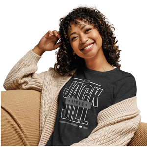 เสื้อยืดลายกราฟิกผู้หญิงทรงหลวม รุ่น Charcoal Ladies พร้อมดีไซน์ตัวอักษรด้านหน้า คอกลม ผ้าฝ้าย แขนสั้น คอลเลคชั่นสตรีทแวร์ - Product Image 1