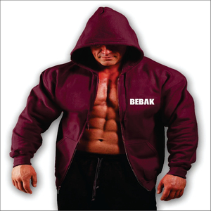 Vente en gros de sweats à capuche unisexes en coton molletonné français, sans cordon, de 350 g/m², de grande taille - Product Image 3