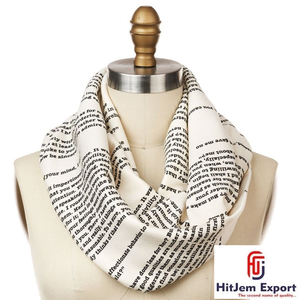Fabricante de Bufandas Cuadradas Estampadas Personalizadas de Primera Calidad, Bufanda de Moda de Marca Privada, Proveedor de Fábrica Textil OEM ODM en India - Product Image 4