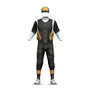 Uniforme de Béisbol Personalizado con Logotipo 2026 para Hombre, Nuevo Diseño, Uniforme de Béisbol de Buena Calidad en Color Sólido, Servicio OEM - Product Image 1