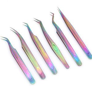 แหนบต่อขนตาปลายไฟเบอร์ แบรนด์ส่วนตัว โลโก้สั่งทำ แหนบต่อขนตาแบบวอลลุ่ม ปลายไฟเบอร์ แหนบต่อขนตาปลายไฟเบอร์ โลโก้สั่งทำ - Product Image 1