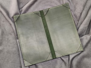 OEM ODM Genuine Leather Luxury Classic Menu Card Holder Handmade Lightweight Water Resistant Custom Design <b>Folder</b> Factory - Product Image 5