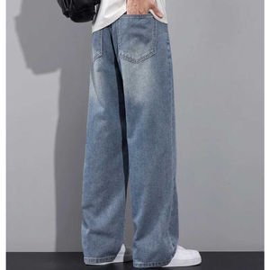 Pantalones Vaqueros de Hombre con Estampado Moderno para Venta en Línea, Servicio OEM, Precio Bajo, Ropa Casual de Moda, Pantalones Vaqueros de Hombre con ODM - Product Image 2