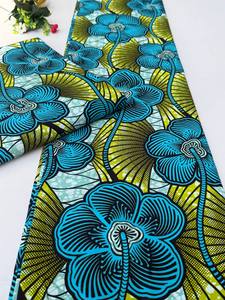 Libya ผ้าฝ้ายพิมพ์ลายขี้ผึ้งแอฟริกันและอังการาหรูหราออกแบบได้เองสำหรับชุดแต่งงานแฟชั่นชุดปาร์ตี้และตกแต่งบ้าน - Product Image 5