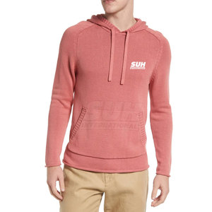 เสื้อฮู้ดดี้ผู้ชายแบบลำลองสำหรับฤดูหนาว ปี 2026 ออกแบบตามสั่ง SUH INTERNATIONAL ผ้าฝ้าย 100% ระบายอากาศได้ดี คุณภาพสูง ผลิตตามแบบ OEM - Product Image 3