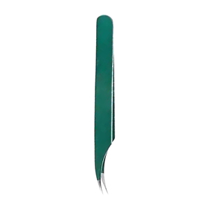 Pinzas Profesionales para Pestañas, Acero con Alto Contenido de Carbono, Ligeras, Precisión, Antimagnéticas, para Uso en Salón y en Casa, Herramienta para Extensión de Pestañas Postizas - Product Image 2