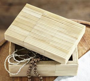 Stylish Resin Inlay Jewelry <b>Box</b> Handmade Decorative Organizer Case for Rings <b>Earrings</b> Necklace Bracelet and Accessories - Product Image 1