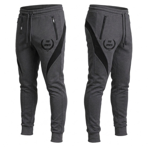 Pantalon de survêtement décontracté pour homme, tissu en coton léger, construction respirante, taille élastique, coupe décontractée, poches fonctionnelles, confortable - Product Image 6