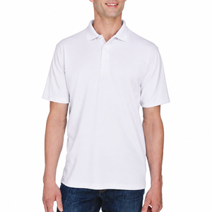 Polo homme personnalisé de qualité supérieure, blanc, manches courtes, coton piqué, polo de golf, uniforme décontracté pour le travail, polo pour l'été - Product Image 1