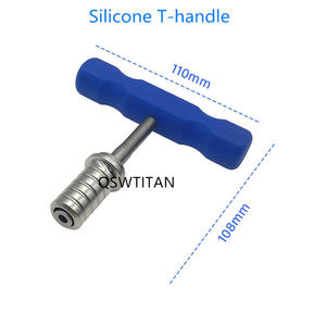 Lima de disco intervertebral para columna lumbar médica, con cabeza afilada, para corte de lámina ósea, autoclavable, de Blush Surgical - Product Image 6