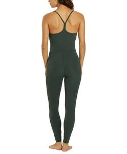 Mono ajustado original de alta calidad para mujer, elástico, verde oscuro, transpirable, moderno, para verano. - Product Image 2