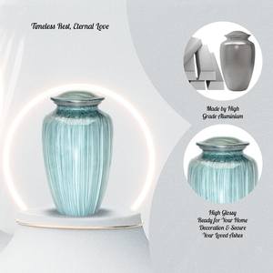 Urna Funeraria de Latón Hecha a Mano, Nuevo Diseño, de Gran Venta, para Cremación de Adultos, Fabricada en India - Product Image 2