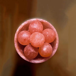 Lámpara de Sal Rosa del Himalaya Natural, Bolas Talladas en Forma de Cuenco, Estilo Romántico, Decoración para el Hogar, Tamaños 1-2kg 2-3kg - Product Image 4