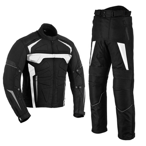 Chaqueta y Pantalones de Motociclismo Textiles Premium para Hombre y Mujer, Transpirables,  % Poliéster, Impermeables, Resistentes al Viento, con Protección CE, Personalizables - Product Image 1
