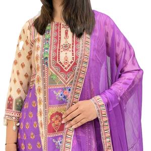 Vestido de Algodón de Alta Calidad para Mujer, Todas las Tallas, Cierre de Botón, Manga Larga, Casual, Forro de Algodón Puro - Product Image 1