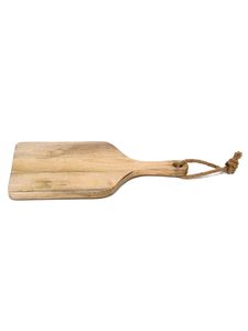 Tabla de Cortar Rectangular de Madera con Asa, Tabla de Servir de Madera Natural, Accesorio de Cocina Ecológico - Product Image 5