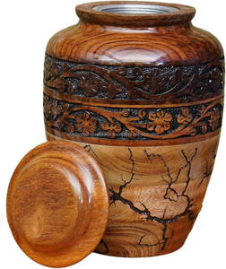Urnes de crémation en bois de conception Unique de haute qualité pour adultes urnes en bois urnes funéraires taille personnalisée fournitures funéraires - Product Image 1