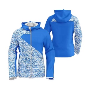 Sudaderas con capucha con cremallera completa de alta calidad con logotipo personalizado de talla grande Casual para hombre Sudadera con capucha de algodón con cremallera para hombre 80% Algodón 20% poliéster - Product Image 3