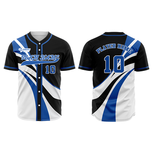 Maillots de baseball et de softball personnalisés pour jeunes, respirants, imprimés par transfert thermique, unisexes, multi-designs, nom d'équipe, taille XL, 100% coton - Product Image 5