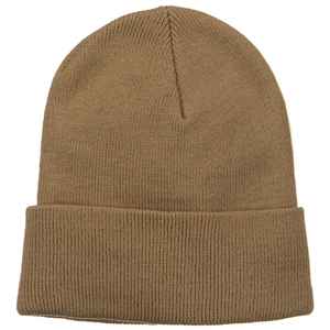 Gorro de Invierno Personalizado de Acrílico 100% de Primera Calidad al por Mayor, Gorro de Punto Liso Estilo Urbano OEM/ODM para Hombre y Mujer - Product Image 3