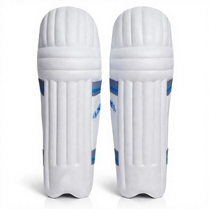 Éditions Internationales pour Joueurs : Kit Complet de Protection Optimale pour le Batting, comprenant des Protège-tibias, des Gants et un Bat de Cricket en Saule Anglais - Product Image 1