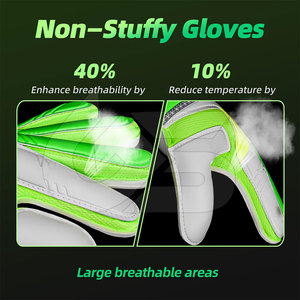 Guantes de Portero Profesionales de Cuero Resistentes y de Alta Calidad para Exteriores con Diseño Impermeable Antideslizante - Equipo de Seguridad - Product Image 3