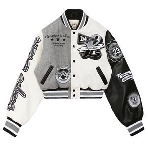 Varsity vestes hommes femmes personnalisé brodé équipe veste rétro collège style bomber veste confortable vêtements d'extérieur chauds 2025 - Product Image 1