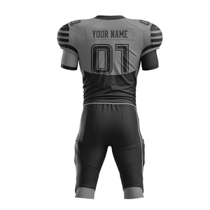 Uniforme de football américain unisexe, logo d'équipe personnalisé, tissu respirant, sublimation, prix de gros, uniforme de football américain - Product Image 4