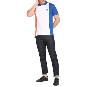 เสื้อเจอร์ซีย์ผู้ชายแฟชั่นใหม่ สีพื้น สำหรับใส่หน้าร้อน ระบายอากาศได้ดี แขนสั้น ไซส์ผู้ใหญ่ คุณภาพสูง ขายส่ง - Product Image 1