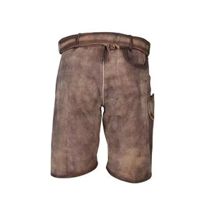 Lederhosen bavaroises sur mesure pour hommes, en cuir véritable, shorts traditionnels allemands pour l'Oktoberfest - Product Image 2
