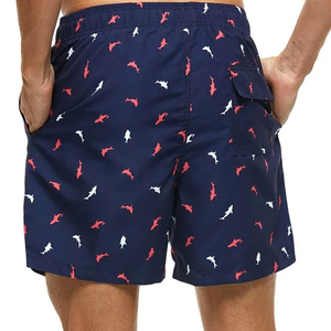 Trajes de Baño de Secado Rápido para Hombre con Forro de Compresión, Pantalones Cortos de Playa Elásticos, Transpirables e Impermeables de Verano con Calidad Económica - Product Image 3