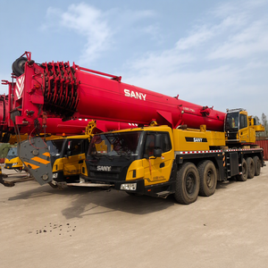 Grue sur camion hydraulique SANY STC1000C7-1 d'occasion, 100 tonnes, année 2022, flèche principale de 73,5 m, moteur Weichai, pour travaux d'infrastructure - Product Image 1