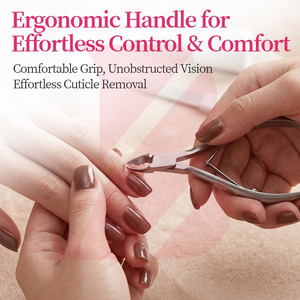 Cortacutículas de Acero Inoxidable con Acabado Espejo de Alta Pulverización, 1/4 Pulgada, Herramienta de Manicura de Precisión para Piel Muerta, para Uso en Casa y Salón - Product Image 6