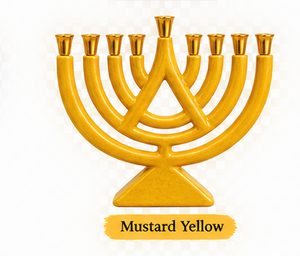 Wholesale Religious Menorah Resin and Metal <b>Candle</b> Stand for Hanukkah Gift Shops and for Tabletop Display <b>Candle</b> <b>Set</b> - Product Image 5