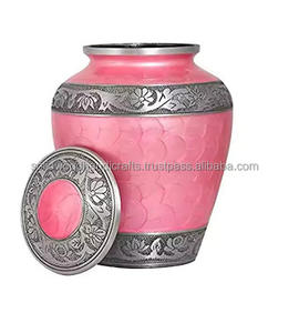 Urnas decorativas de latón para adultos, urnas hechas a mano para urnas funerarias masculinas y femeninas, urnas funerarias de alta calidad - Product Image 3