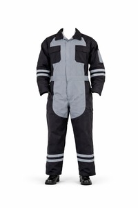 Combinaison d'isolation haute tension en coton personnalisée, antistatique, vêtements de travail de sécurité électrique, ANSI Classe 1, EN ISO 20471 Classe 2 - Product Image 2