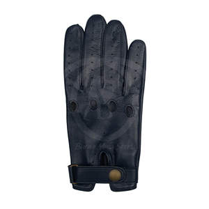 Gants unisexes en cuir de mouton, doux et flexibles, pour la conduite et les occasions décontractées - Product Image 5