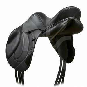 Selle de dressage anglaise professionnelle en cuir naturel souple de qualité supérieure, provenant du Pakistan - Product Image 5