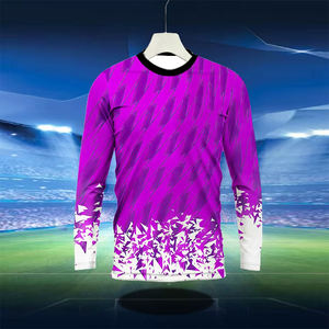 Camiseta de Manga Larga con Cuello Redondo para Hombre, Ajustada, Transpirable, Ecológica, Personalizable, Hecha de Poliéster, para Uso Diario, Sublimación - Product Image 3