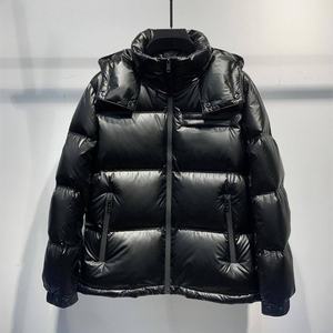 Doudoune de marque de luxe pour hommes avec col montant tissu en toile personnalisable style High Street - Product Image 4